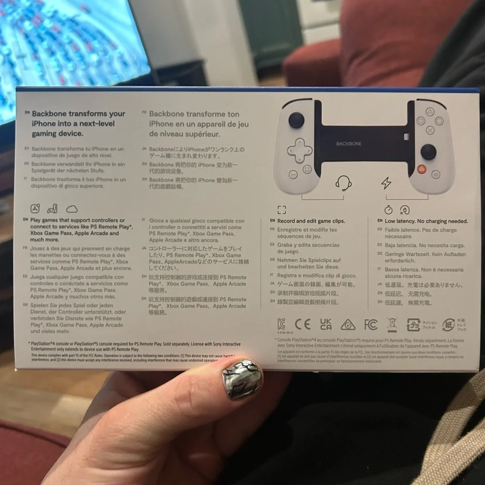 Sony PlayStation Backbone Handheld Console - White